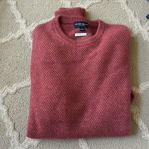 PETER MILLAR CASHMERE/SILK SWEATER LG